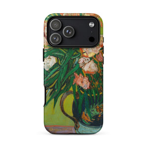Pink Oleanders - Vincent Van Gogh Floral Phone Case Iphone 17 Pro Max / Matte Iphone 12 Pro Max Case Gogh’s Oleanders Vincent Gogh,