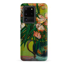 Pink Oleanders Vincent Van Gogh Floral Samsung Case, Galaxy S20 Ultra / Matte, Smartphone Case Vibrant Floral Painting