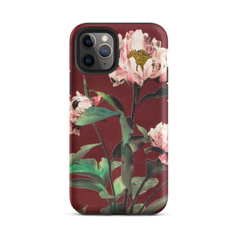 Pink Peonies - Ogawa Kazumasa Floral Iphone Case, 11 Pro / Matte, Floral Iphone Case