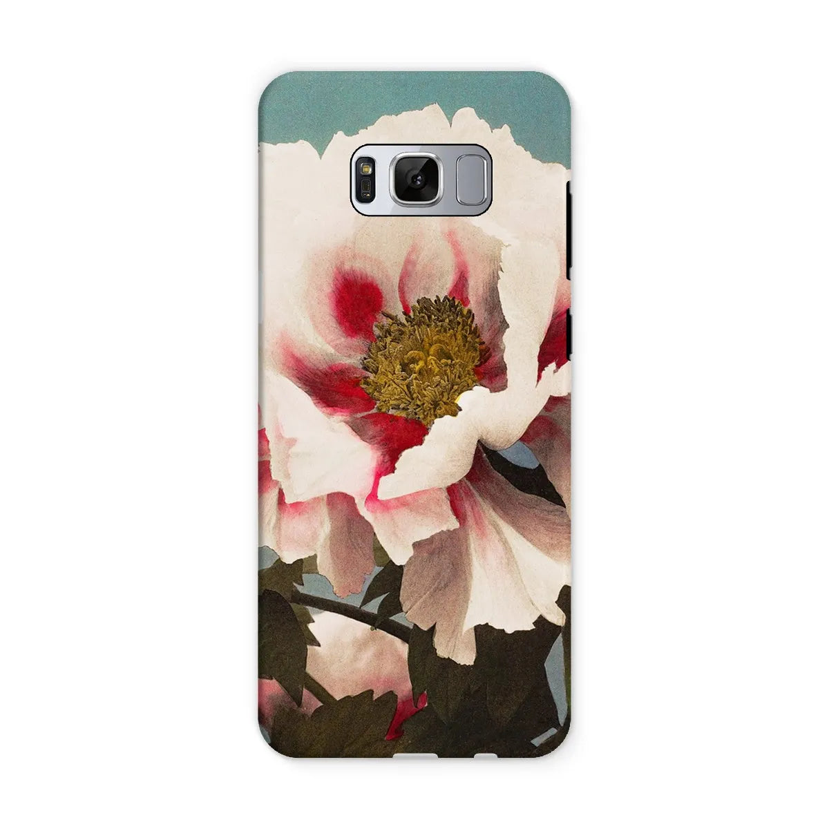 Pink Peony By Kazumasa Ogawa Art Phone Case - Samsung Galaxy S8 / Matte - Mobile Phone Cases - Aesthetic Art