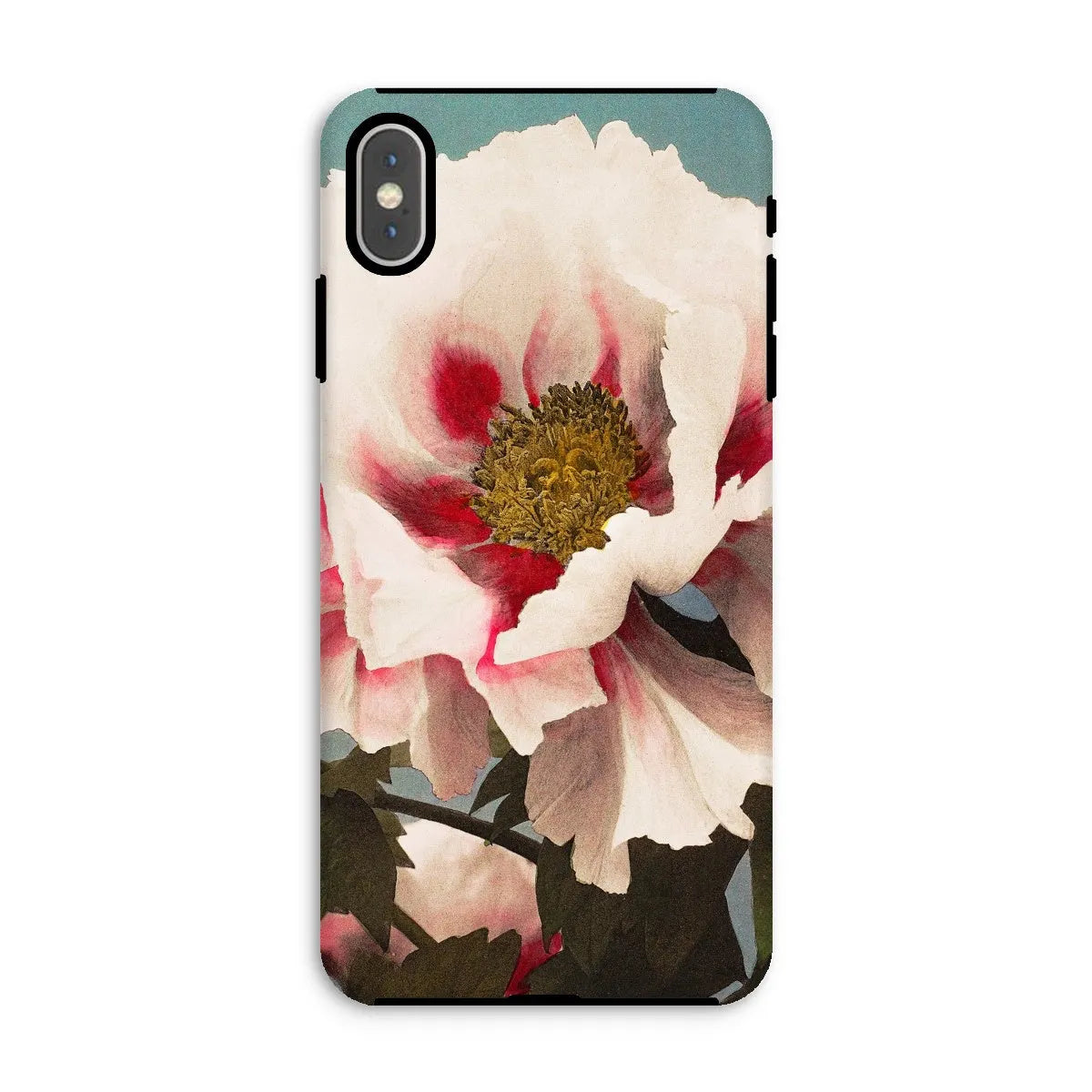 Pink Peony By Kazumasa Ogawa Art Phone Case - Iphone Xs Max / Matte - Mobile Phone Cases - Aesthetic Art