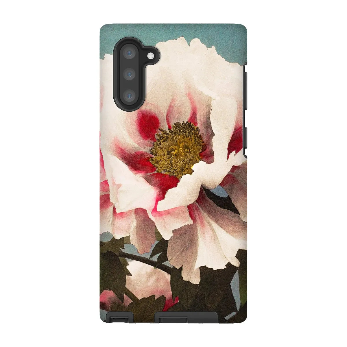 Pink Peony By Kazumasa Ogawa Art Phone Case - Samsung Galaxy Note 10 / Matte - Mobile Phone Cases - Aesthetic Art