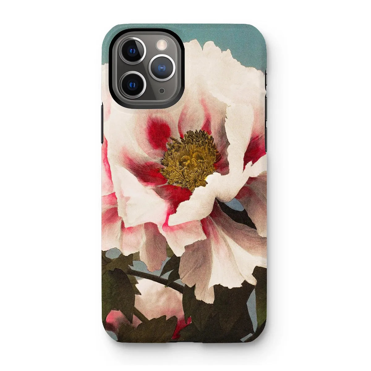 Pink Peony By Kazumasa Ogawa Art Phone Case - Iphone 11 Pro / Matte - Mobile Phone Cases - Aesthetic Art