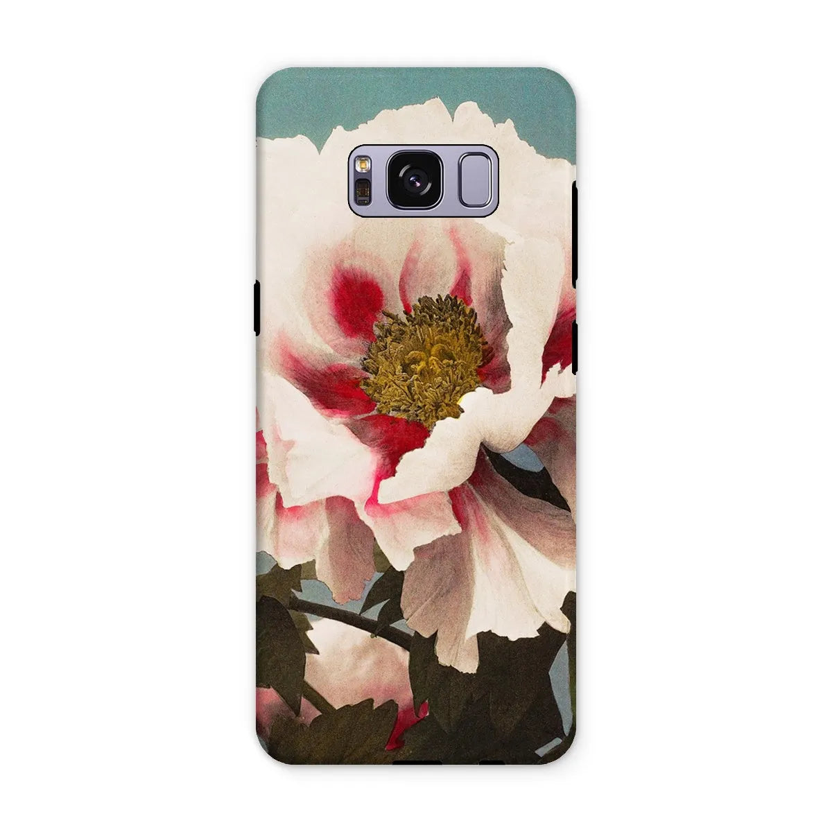 Pink Peony By Kazumasa Ogawa Art Phone Case - Samsung Galaxy S8 Plus / Matte - Mobile Phone Cases - Aesthetic Art