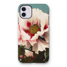 Pink Peony - Kazumasa Ogawa Floral Iphone Case, 11 / Matte, Floral-patterned Phone Case White Pink Peony Bloom