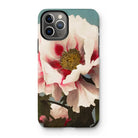 Pink Peony - Kazumasa Ogawa Floral Iphone Case, 11 Pro / Matte, Iphone Case Close-up Photograph Pink White Peony Flower
