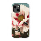 Pink Peony - Kazumasa Ogawa Floral Iphone Case, 13 Mini / Matte, Phone Case Close-up Photograph Pink White Peony Flower