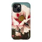 Pink Peony - Kazumasa Ogawa Floral Iphone Case, 14 Plus / Matte, Floral-patterned Phone Case Close-up Pink White Peony Bloom