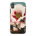 Pink Peony - Kazumasa Ogawa Floral Iphone Case, Xs / Matte, Phone Case Close-up Photograph Pink White Peony Flower