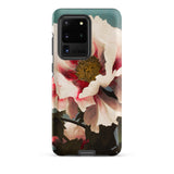 Pink Peony - Kazumasa Ogawa Floral Samsung Case, Galaxy S20 Ultra / Matte, White Red Floral Phone Case Bloom Yellow Center