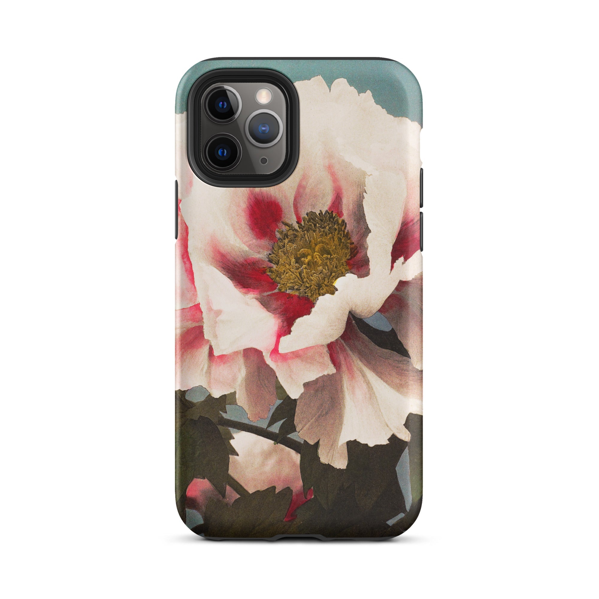Pink Peony Ogawa Kazumasa Floral Iphone Case, 11 Pro / Matte, Floral Patterned Phone Case