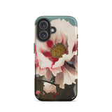 Pink Peony - Ogawa Kazumasa Floral Iphone Case, 16 / Matte, Floral Patterned Phone Case
