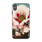 Pink Peony Ogawa Kazumasa Floral Iphone Case, Xs Max / Matte, Iphone Case Close Up Photograph Pink White Peony Flower