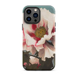 Pink Peony - Ogawa Kazumasa Floral Phone Case Iphone 13 Pro Max / Matte Floral-patterned Smartphone, Luscious, Ogawa’s Pioneering Lens