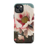 Pink Peony - Ogawa Kazumasa Floral Phone Case Iphone 14 Plus / Matte Floral Iphone Case Kazumasa Ogawa, Luscious Pink Peony, Ogawa’s
