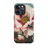 Pink Peony - Ogawa Kazumasa Floral Phone Case Iphone 15 Pro Max / Matte Floral Patterned Phone Case Kazumasa Ogawa, Luscious Pink Peony,
