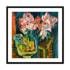 Pink Roses - Ernst Ludwig Kirchner Art Print