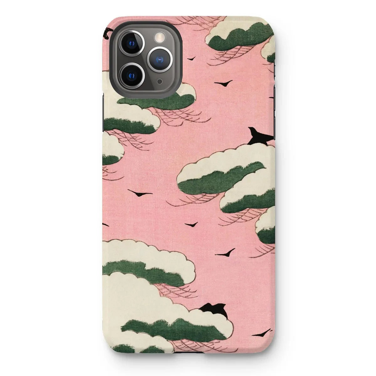 Pink Sky - Bijutsu Sekai Art Phone Case - Watanabe Seitei - Iphone 11 Pro Max / Matte - Mobile Phone Cases - Aesthetic