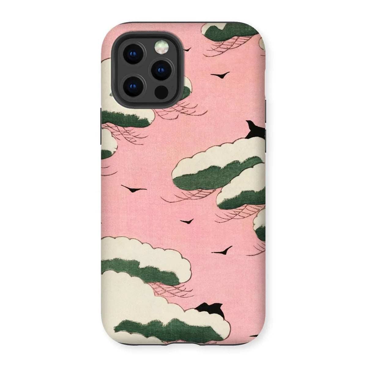 Pink Sky - Bijutsu Sekai Art Phone Case - Watanabe Seitei - Iphone 12 Pro / Matte - Mobile Phone Cases - Aesthetic Art