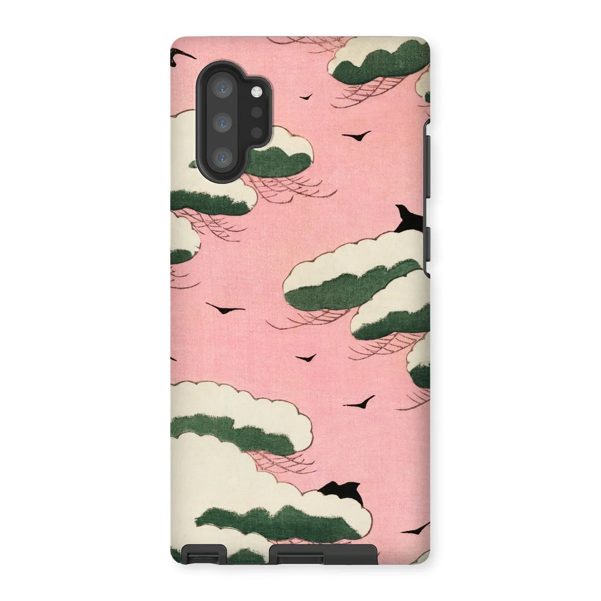 Pink Sky - Bijutsu Sekai Art Phone Case - Watanabe Seitei - Samsung Galaxy Note 10p / Matte - Mobile Phone Cases
