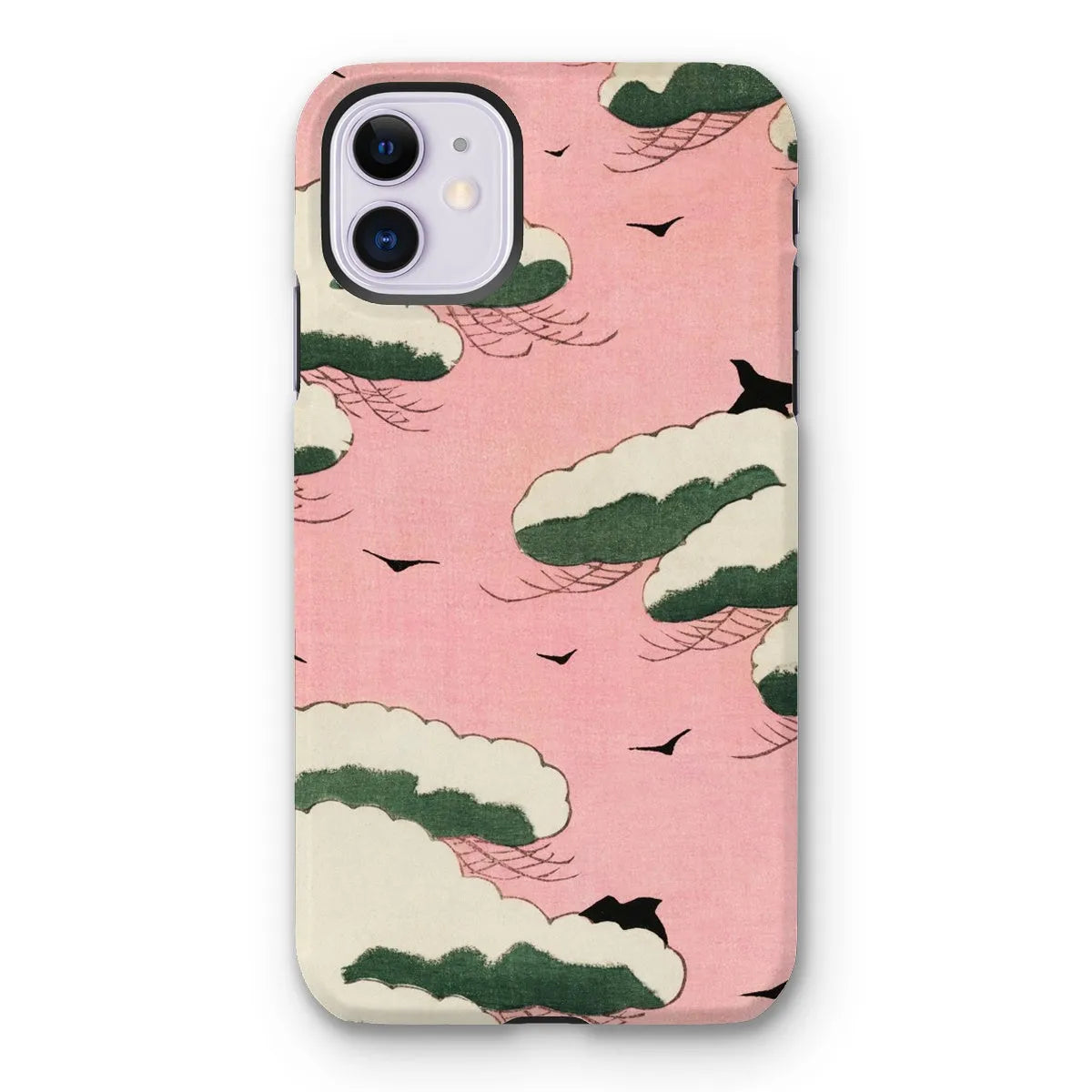 Pink Sky - Bijutsu Sekai Art Phone Case - Watanabe Seitei - Iphone 11 / Matte - Mobile Phone Cases - Aesthetic Art