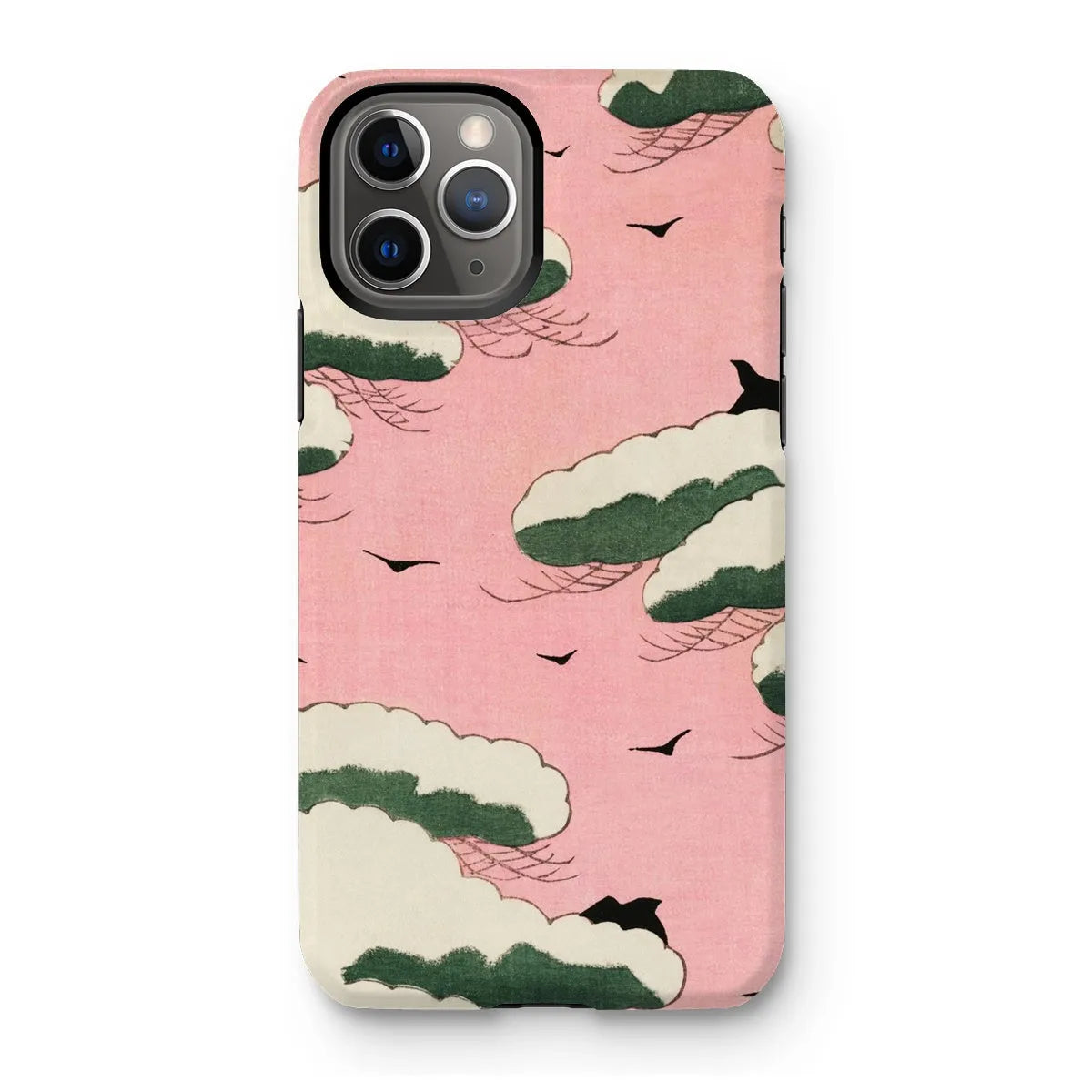 Pink Sky - Bijutsu Sekai Art Phone Case - Watanabe Seitei - Iphone 11 Pro / Matte - Mobile Phone Cases - Aesthetic Art