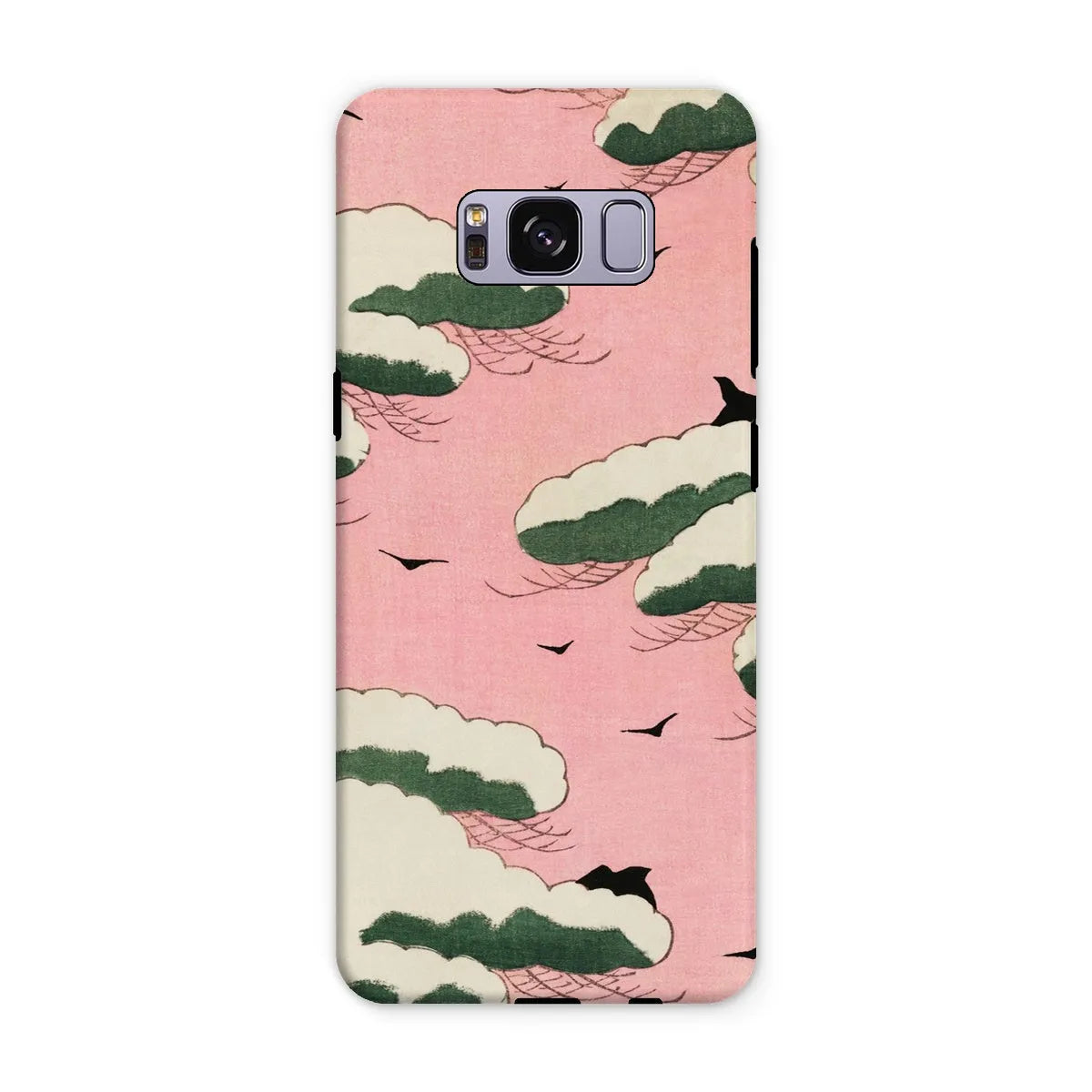 Pink Sky - Bijutsu Sekai Art Phone Case - Watanabe Seitei - Samsung Galaxy S8 Plus / Matte - Mobile Phone Cases