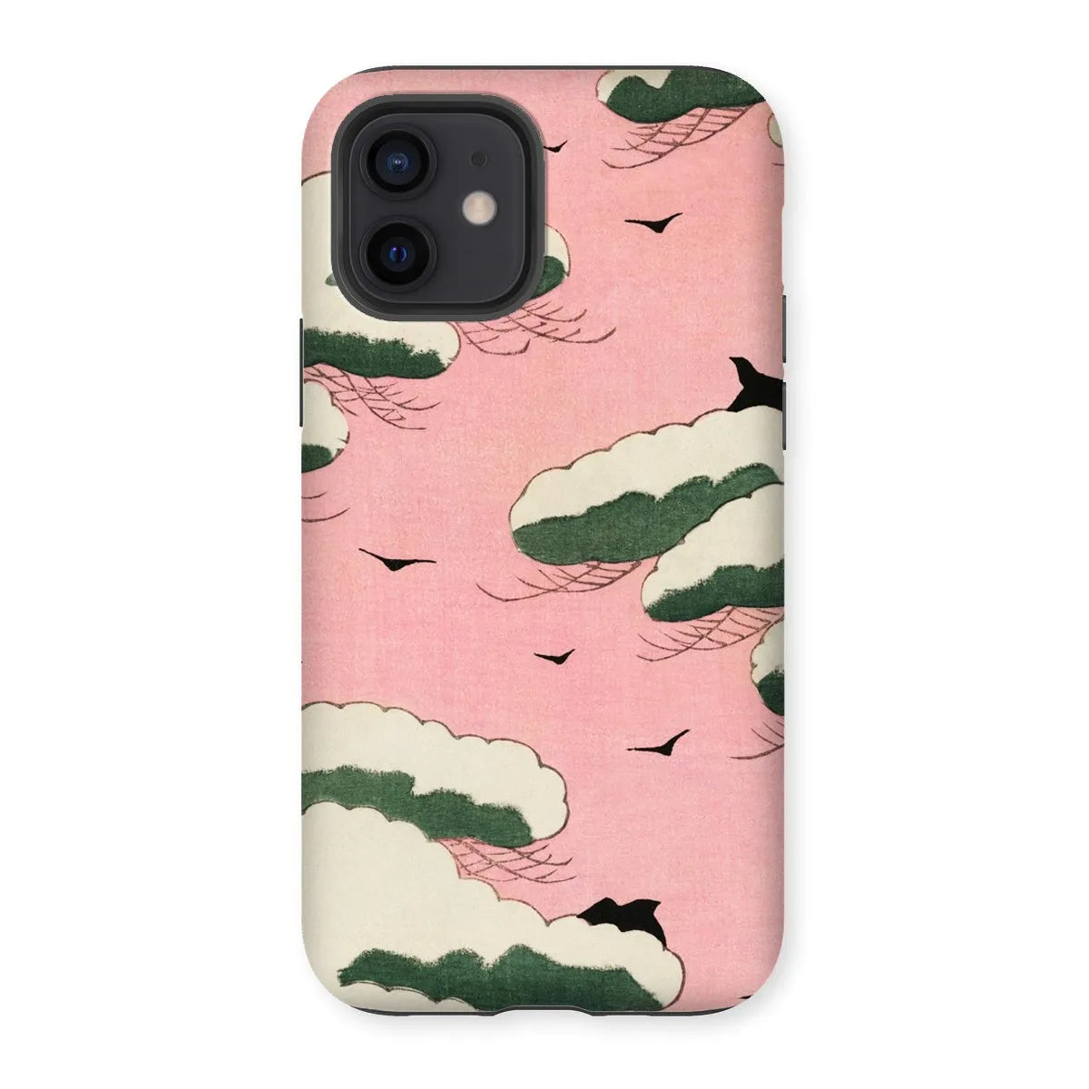 Pink Sky - Bijutsu Sekai Art Phone Case - Watanabe Seitei - Iphone 12 / Matte - Mobile Phone Cases - Aesthetic Art
