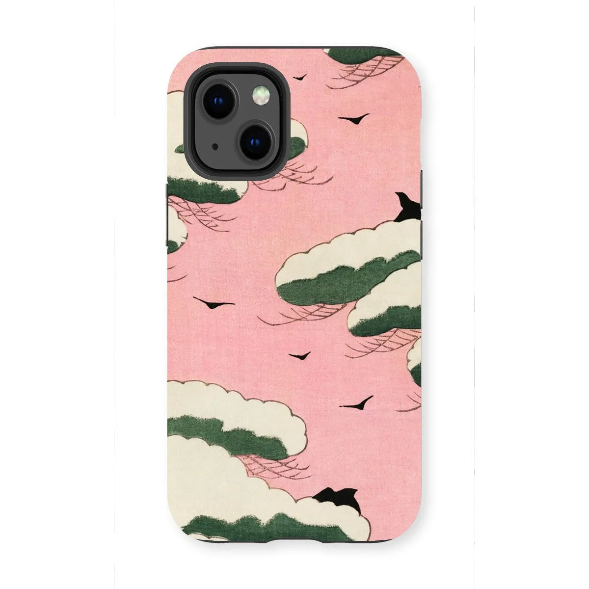Pink Sky - Bijutsu Sekai Art Phone Case - Watanabe Seitei - Iphone 13 Mini / Matte - Mobile Phone Cases - Aesthetic Art