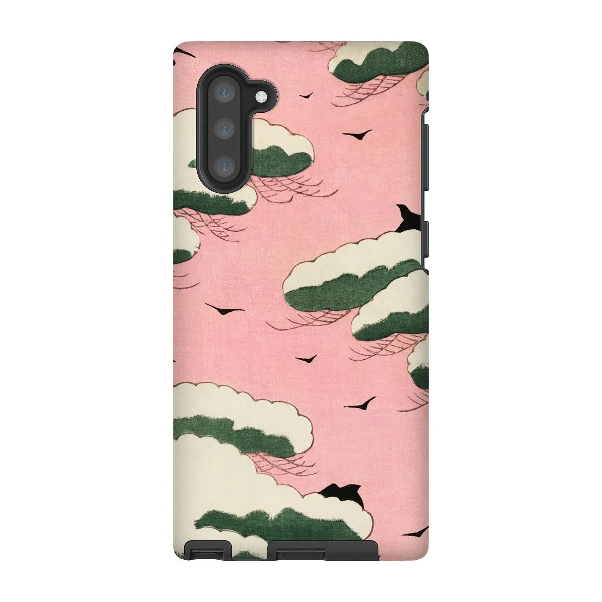 Pink Sky - Bijutsu Sekai Art Phone Case - Watanabe Seitei - Samsung Galaxy Note 10 / Matte - Mobile Phone Cases