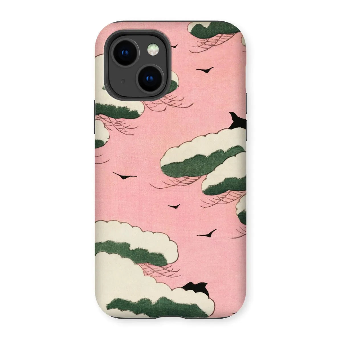 Pink Sky - Bijutsu Sekai Art Phone Case - Watanabe Seitei - Iphone 14 / Matte - Mobile Phone Cases - Aesthetic Art