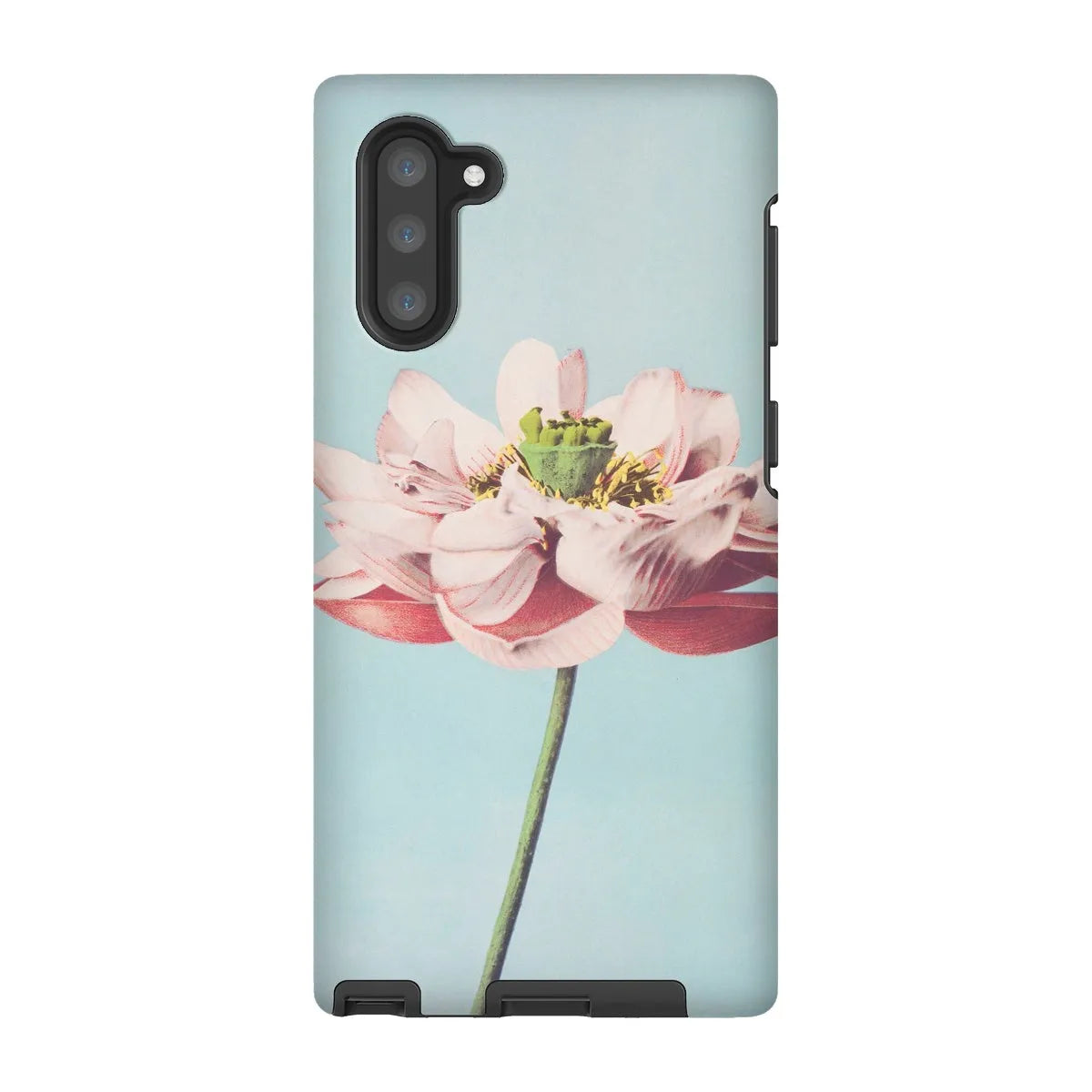 Pink Water Lily By Kazumasa Ogawa Art Phone Case - Samsung Galaxy Note 10 / Matte - Mobile Phone Cases - Aesthetic Art