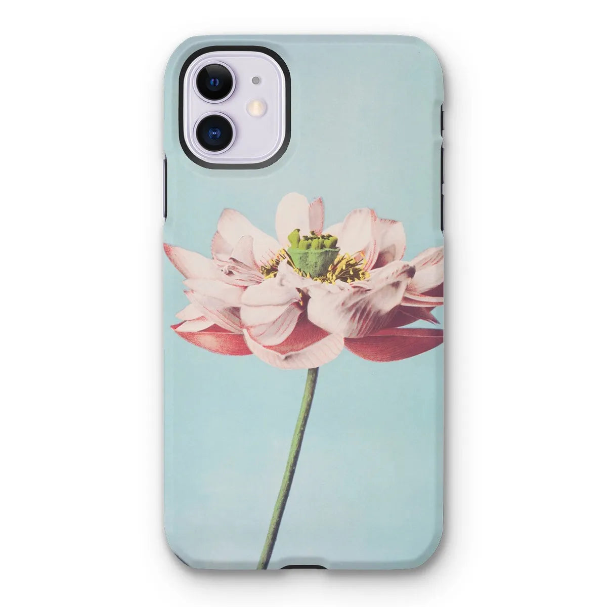 Pink Water Lily By Kazumasa Ogawa Art Phone Case - Iphone 11 / Matte - Mobile Phone Cases - Aesthetic Art