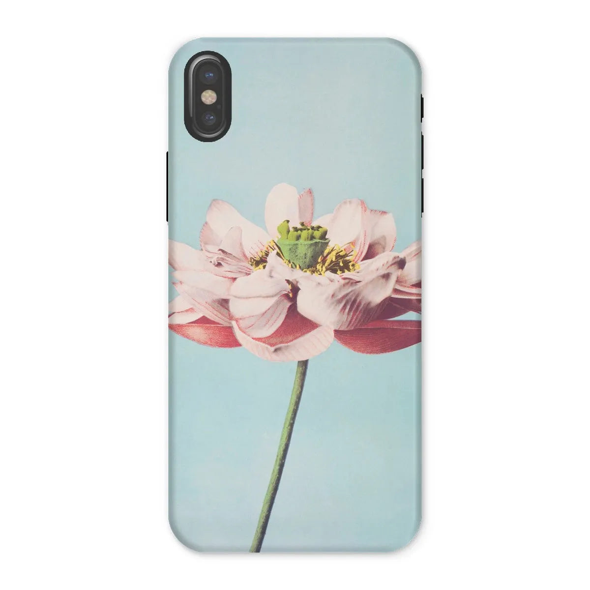 Pink Water Lily By Kazumasa Ogawa Art Phone Case - Iphone x / Matte - Mobile Phone Cases - Aesthetic Art