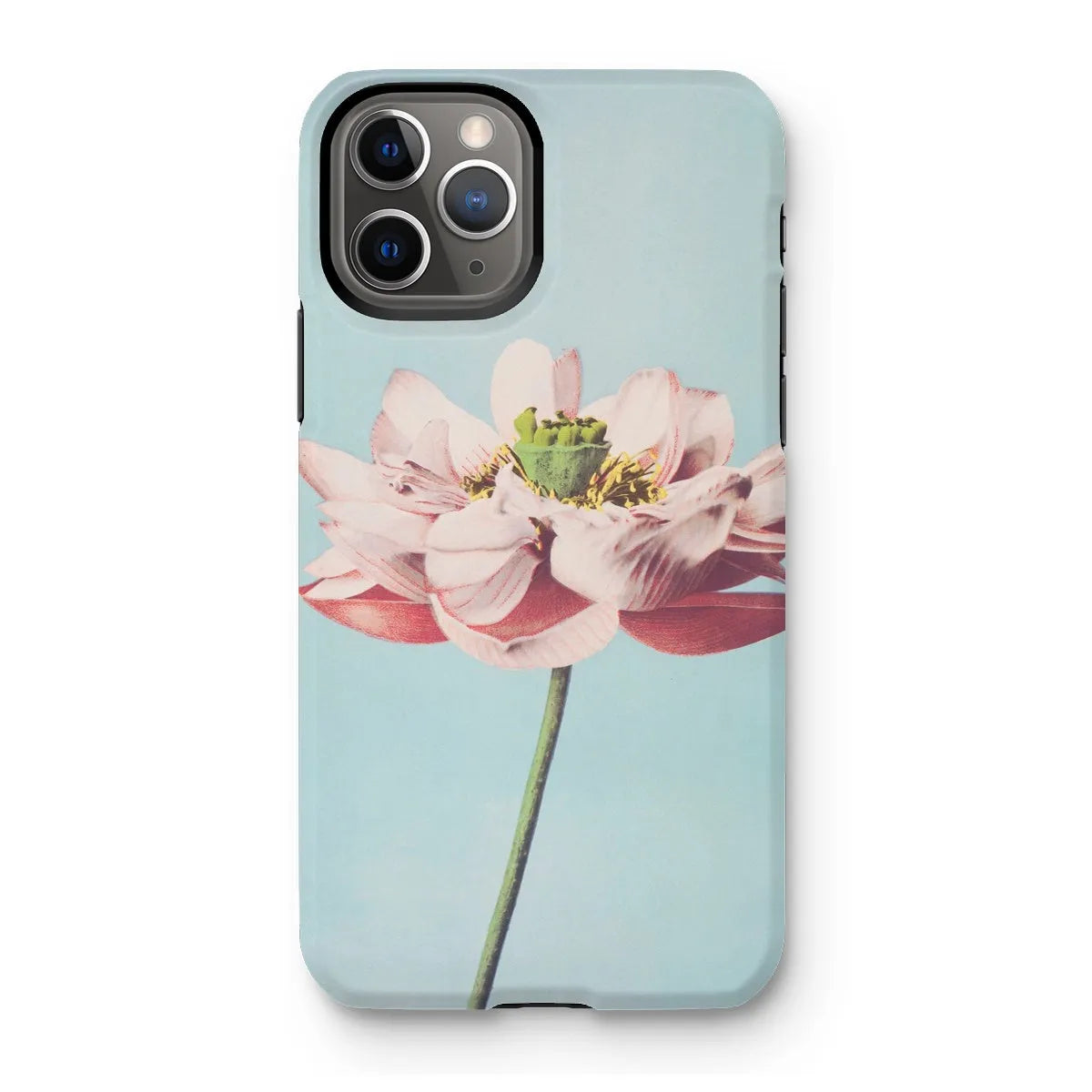 Pink Water Lily By Kazumasa Ogawa Art Phone Case - Iphone 11 Pro / Matte - Mobile Phone Cases - Aesthetic Art