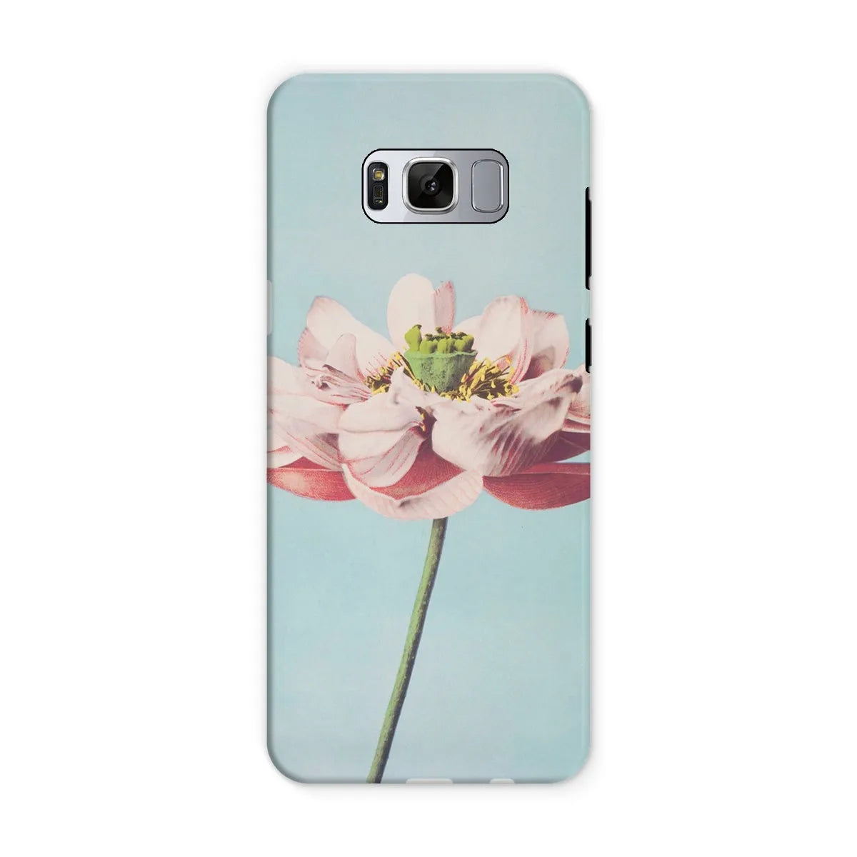 Pink Water Lily By Kazumasa Ogawa Art Phone Case - Samsung Galaxy S8 / Matte - Mobile Phone Cases - Aesthetic Art