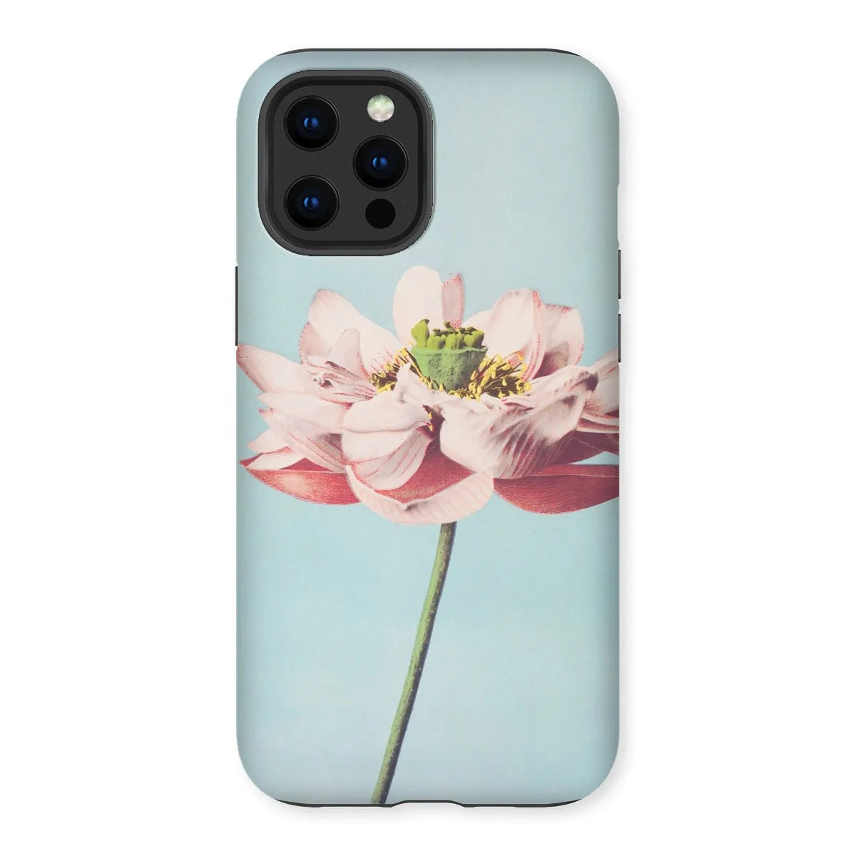 Pink Water Lily By Kazumasa Ogawa Art Phone Case - Iphone 12 Pro Max / Matte - Mobile Phone Cases - Aesthetic Art