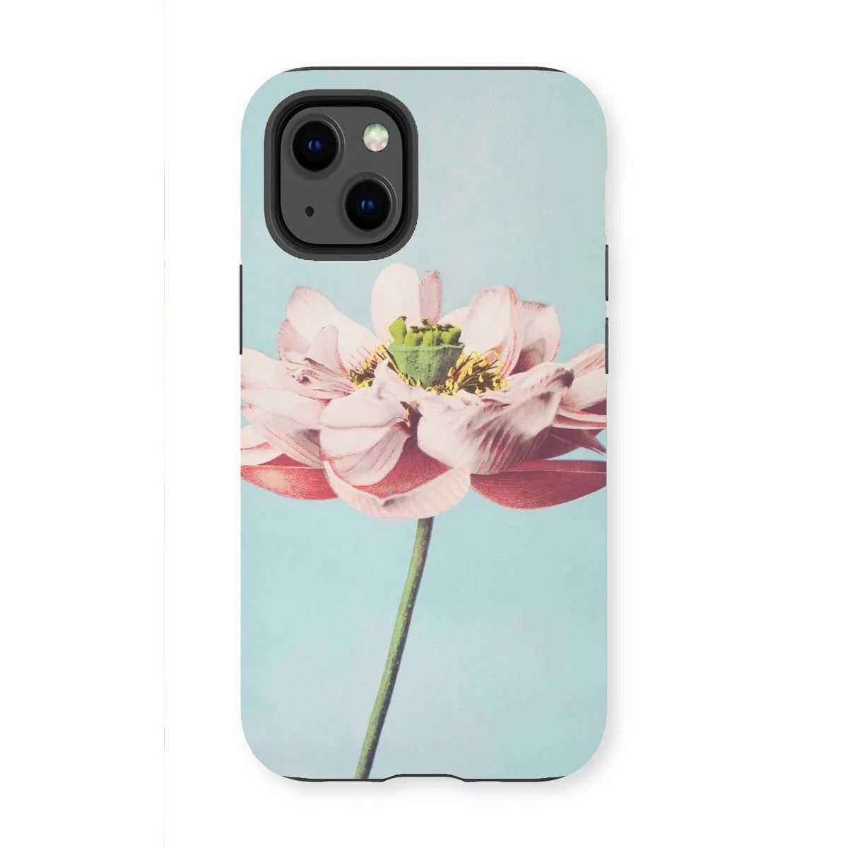 Pink Water Lily By Kazumasa Ogawa Art Phone Case - Iphone 13 Mini / Matte - Mobile Phone Cases - Aesthetic Art