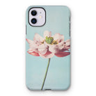 Pink Water Lily - Kazumasa Ogawa Floral Iphone Case, 11 / Matte, Iphone Case Pink Lotus Flower Light Blue Background