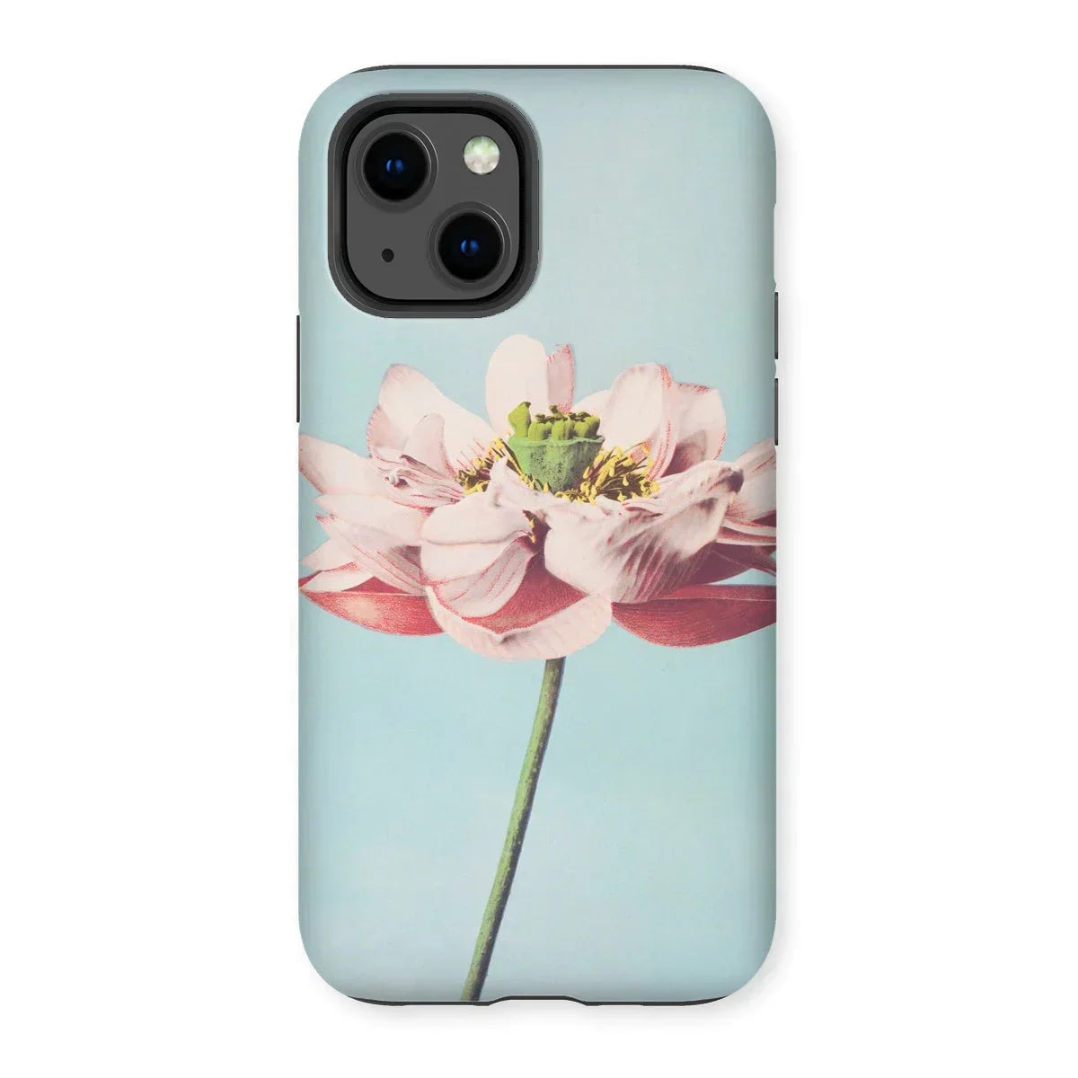 Pink Water Lily - Kazumasa Ogawa Floral Iphone Case, 13 / Matte, Smartphone Case Delicate Pink Lotus Flower Design