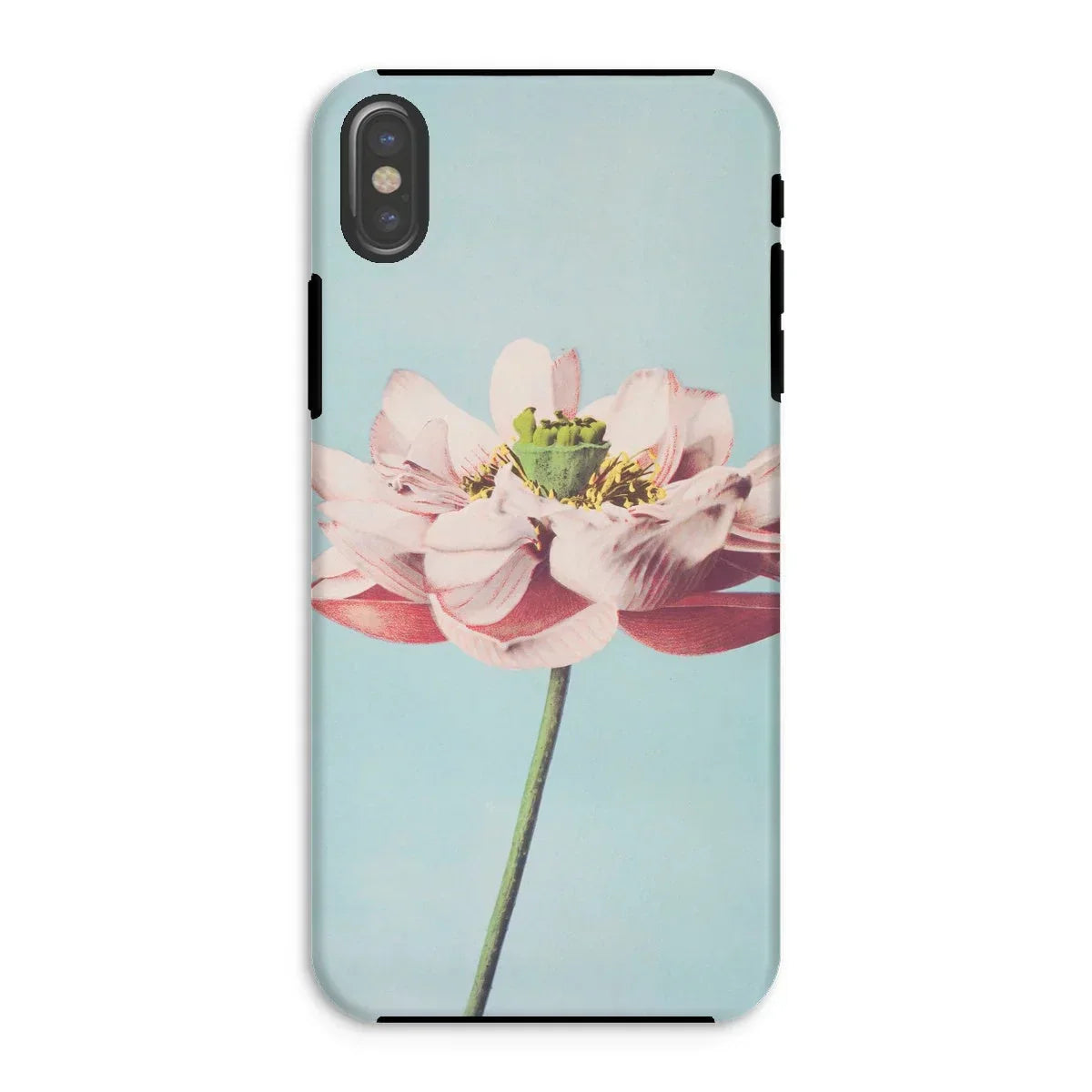Pink Water Lily - Kazumasa Ogawa Floral Iphone Case, Xs / Matte, Phone Case Close-up Photograph Pink Lotus Flower
