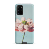 Pink Water Lily - Kazumasa Ogawa Floral Samsung Case, Galaxy S20 Plus / Matte, Smartphone Case Pink Green Flower Design