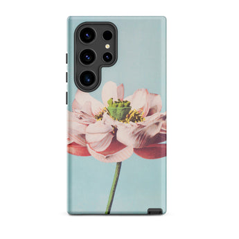 Pink Water Lily - Kazumasa Ogawa Floral Samsung Case, Galaxy S24 Ultra / Matte, Smartphone Case Pink Flower Design