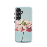 Pink Water Lily - Kazumasa Ogawa Floral Samsung Case, Galaxy S25 / Matte, Smartphone Case Pink Flower Design
