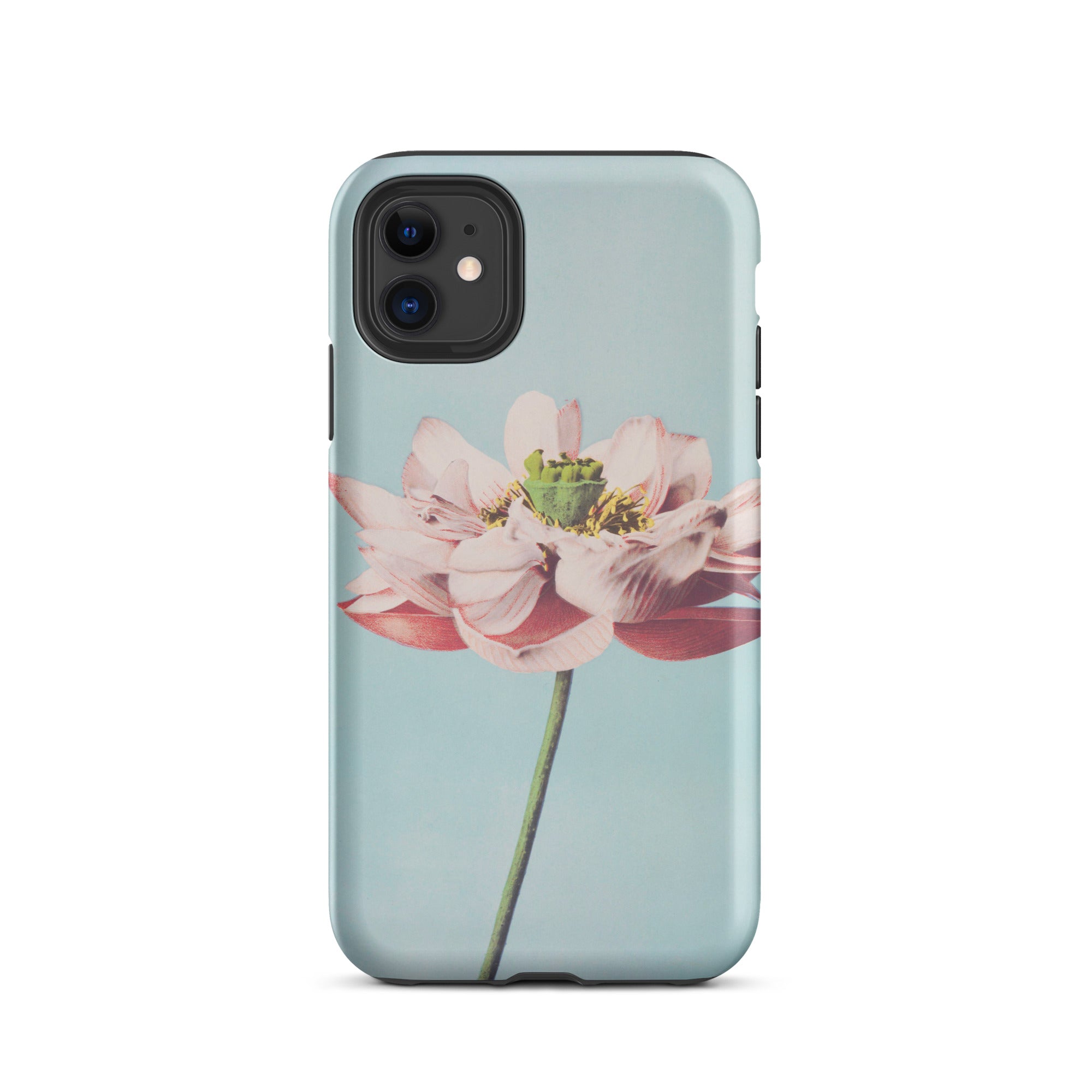 Pink Water Lily Ogawa Kazumasa Floral Iphone Case, 11 / Matte, Floral Patterned Phone Case