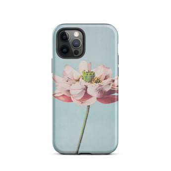 Pink Water Lily - Ogawa Kazumasa Floral Iphone Case, 12 Pro / Matte, Floral Patterned Phone Case