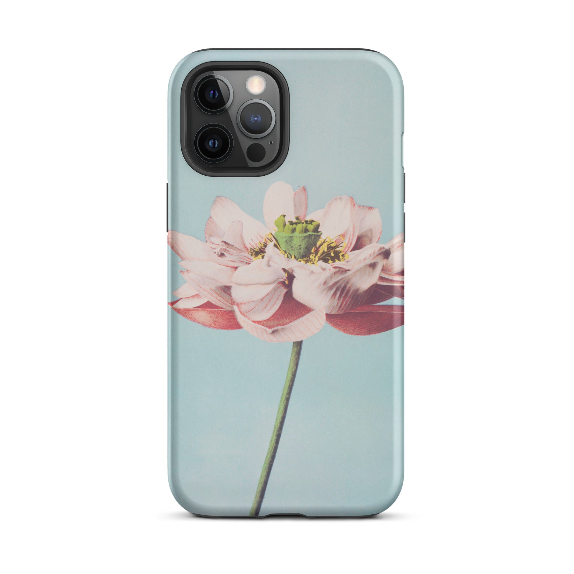 Pink Water Lily Ogawa Kazumasa Floral Iphone Case, 12 Pro Max / Matte, Floral Iphone Case