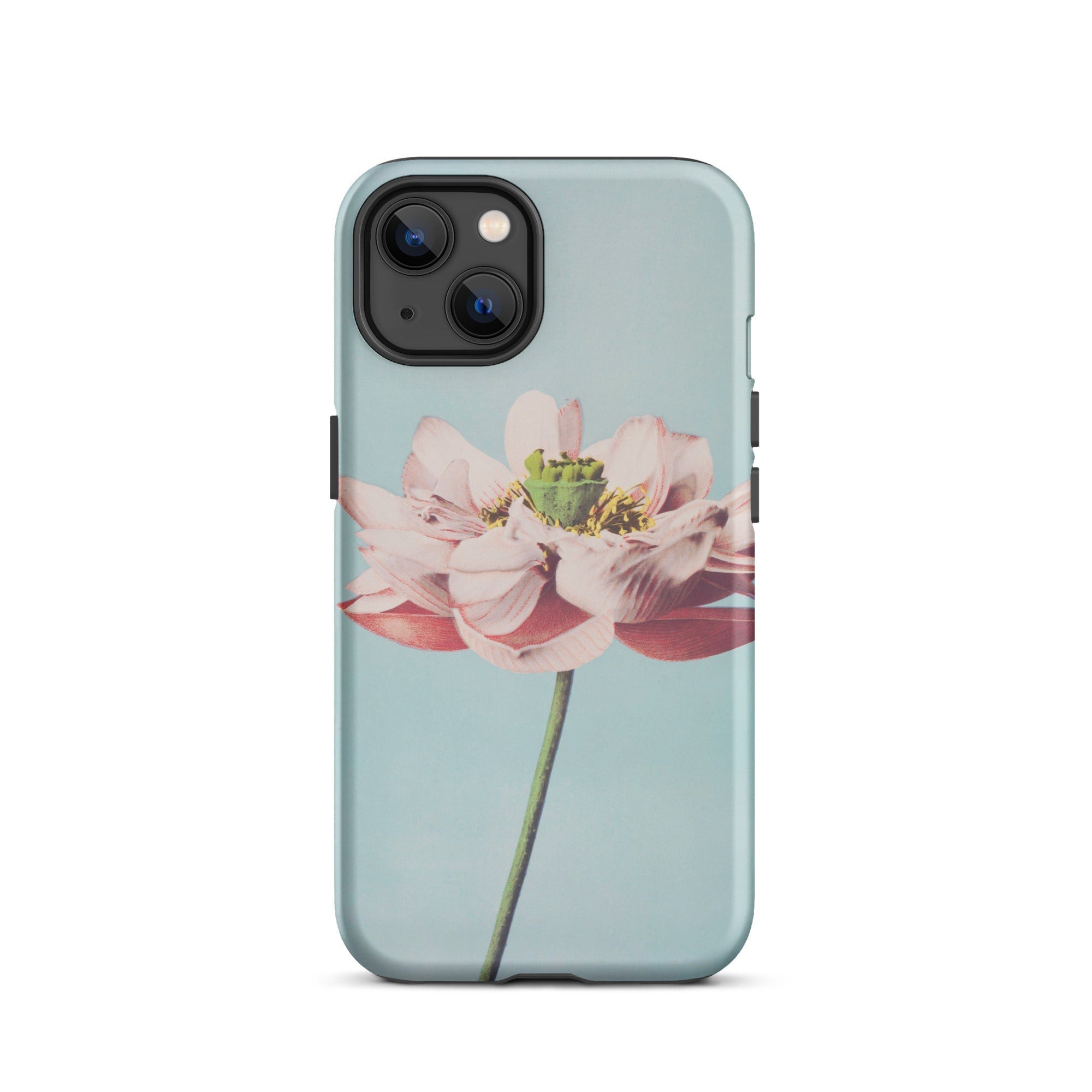 Pink Water Lily Ogawa Kazumasa Floral Iphone Case, 13 / Matte, Floral Patterned Phone Case