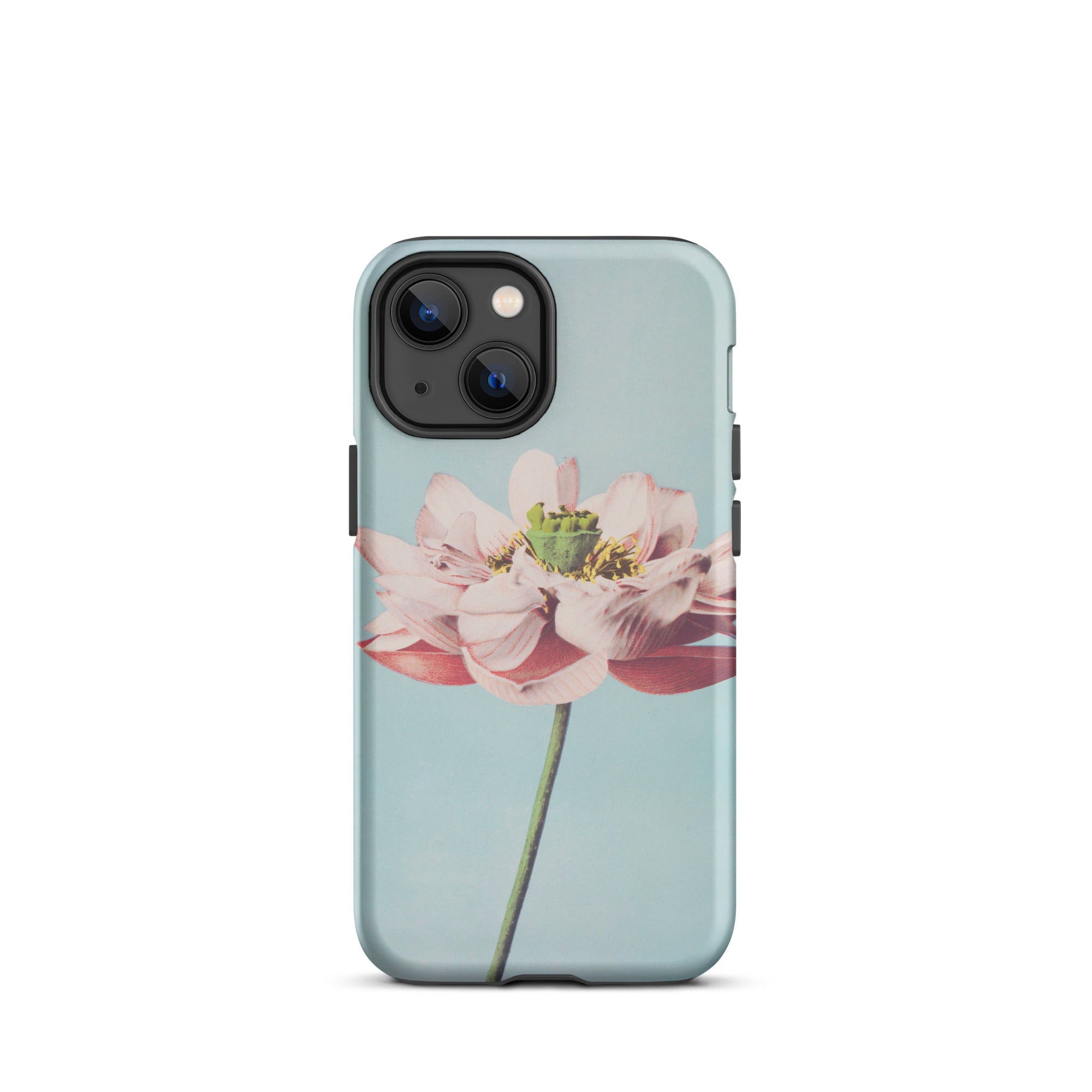 Pink Water Lily Ogawa Kazumasa Floral Iphone Case, 13 Mini / Matte, Floral Patterned Phone Case