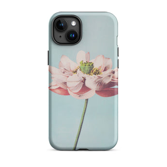 Pink Water Lily - Ogawa Kazumasa Floral Iphone Case, 15 Plus / Matte, Floral Iphone Case